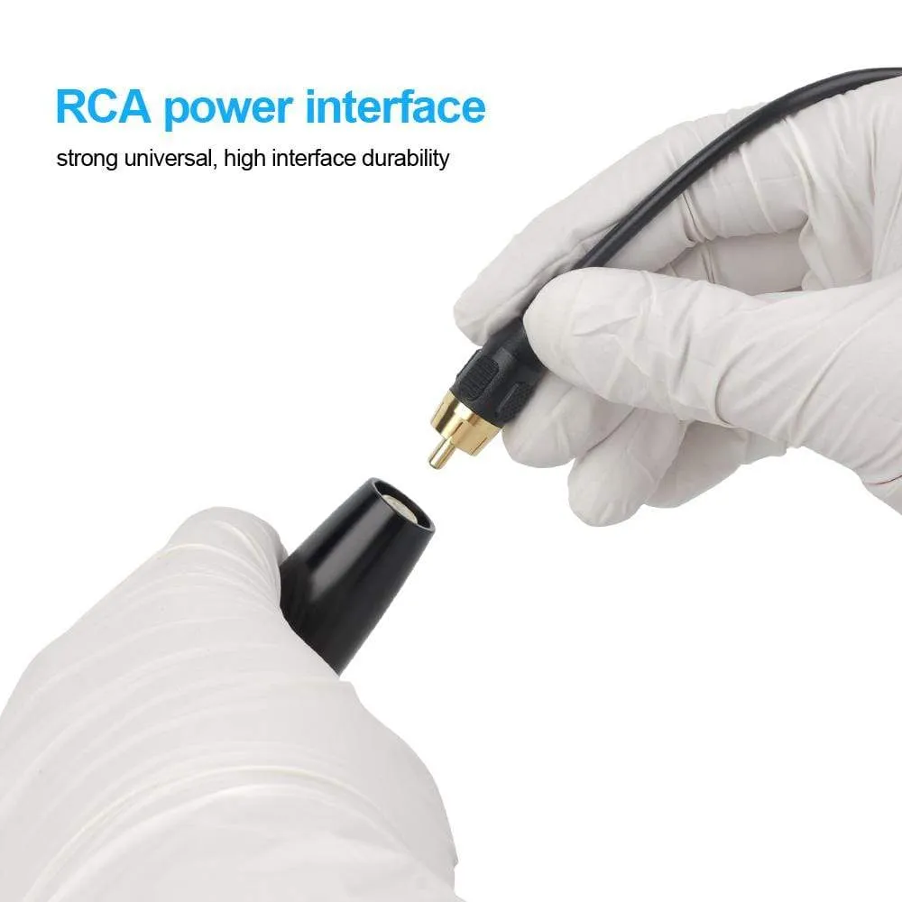 RCA Permanent Makeup Rotary Tattoo Gun Machine Pen Eyebrows Lips Tattoo for Cartridge Artist