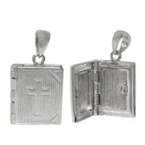 Real silver bible locket