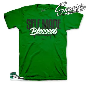 Retro 1 Pine Green Self Made Shirt