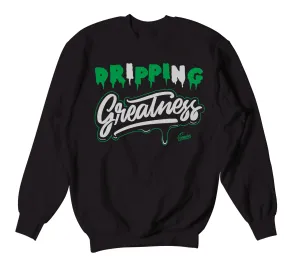 Retro 3 Pine Green Dripping Greatness Sweater