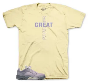 Retro 5 Indigo Haze Greatness Cross Shirt