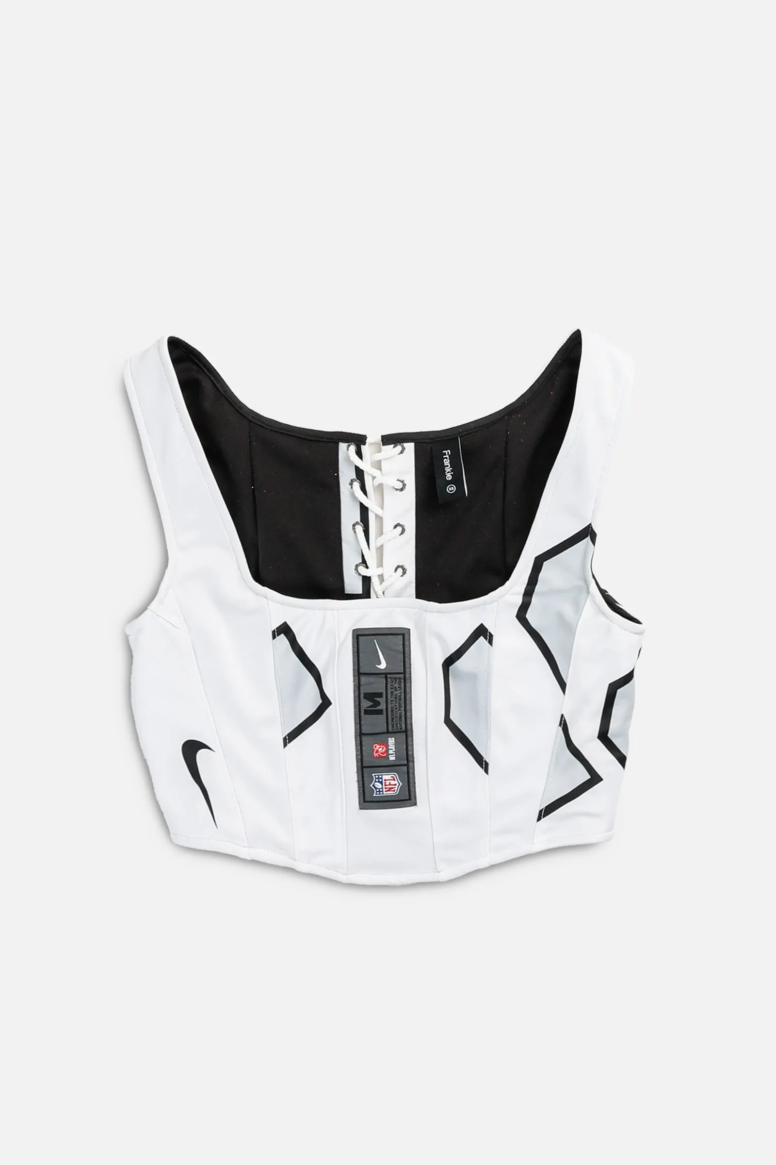 Rework Las Vegas Raiders NFL Corset - XS