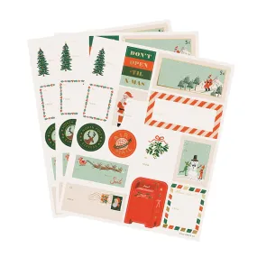 RIFLE PAPER CO. | Santa's Workshop Gift Stickers