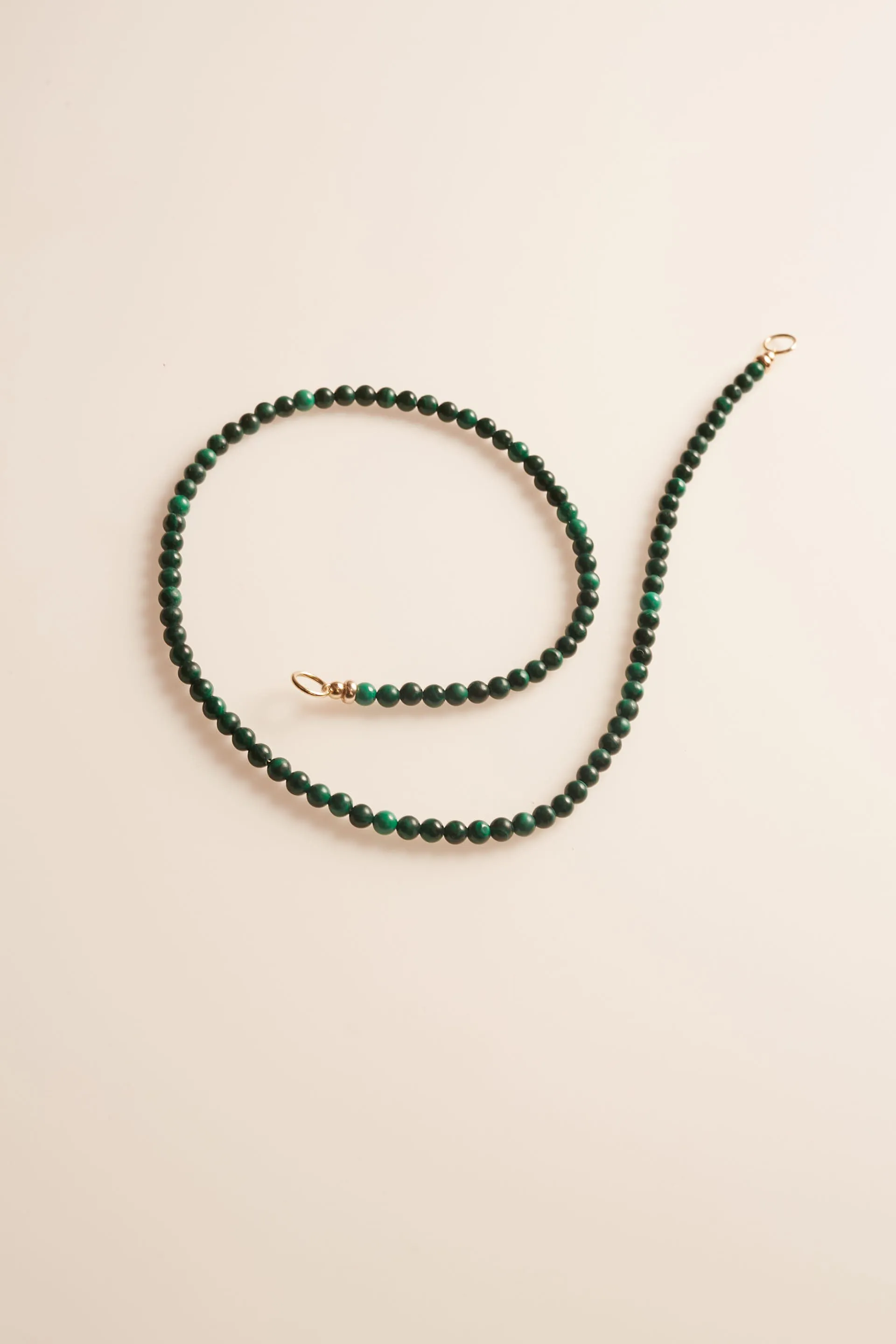 Round Malachite Necklace