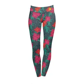 Sale Unisex Leggings | Festive Florals