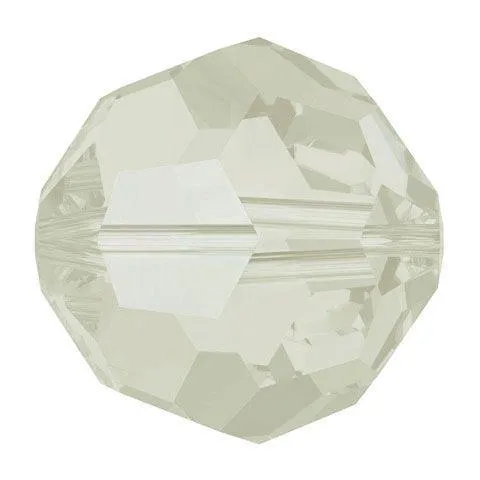 Swarovski 5000 3mm Faceted Round Light Grey Opal (50 Beads)