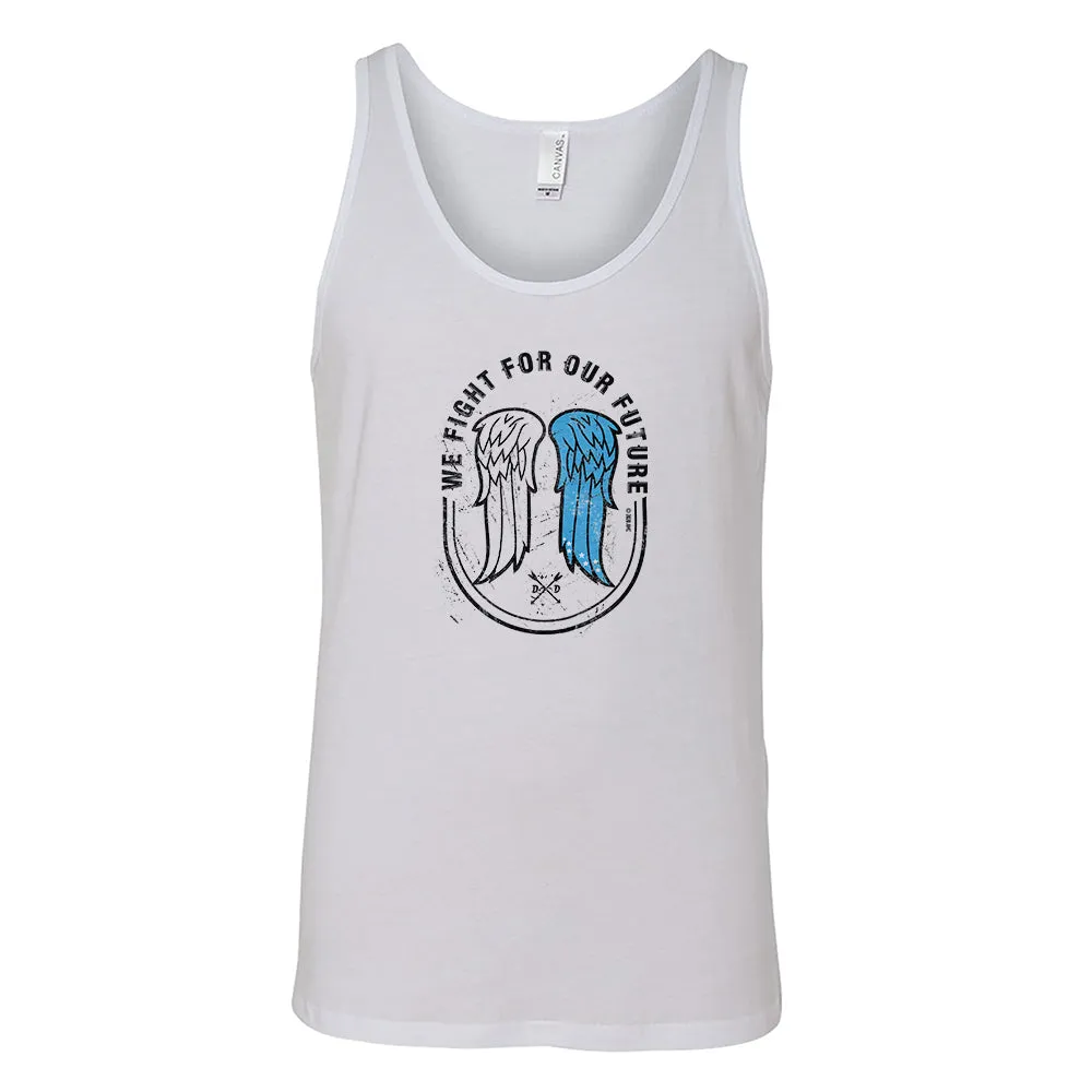 The Walking Dead Wings Adult Tank Top