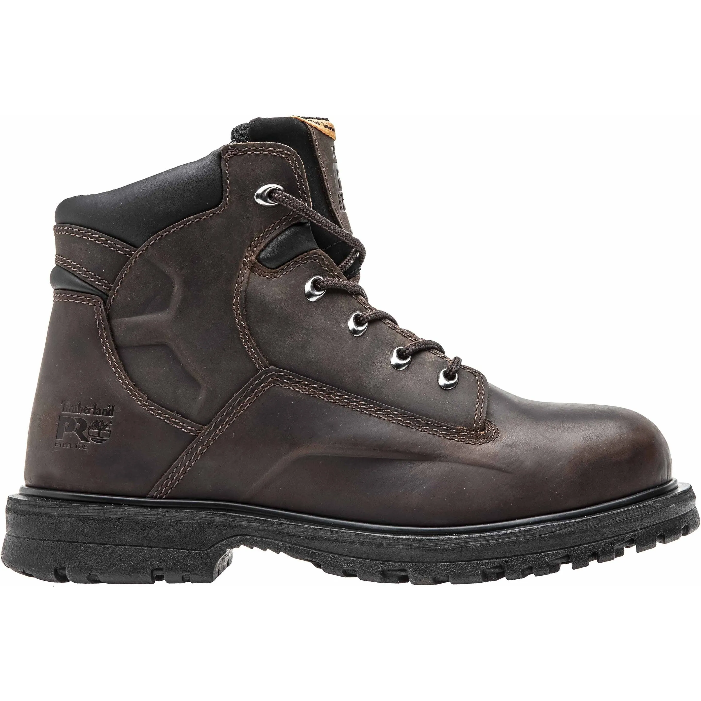 Timberland PRO Men's Magnus 6" Stl Toe Work Boot - Brown - TB085591214