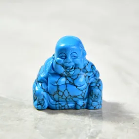 Turquoise Budha 1.5 Gemstone Carving