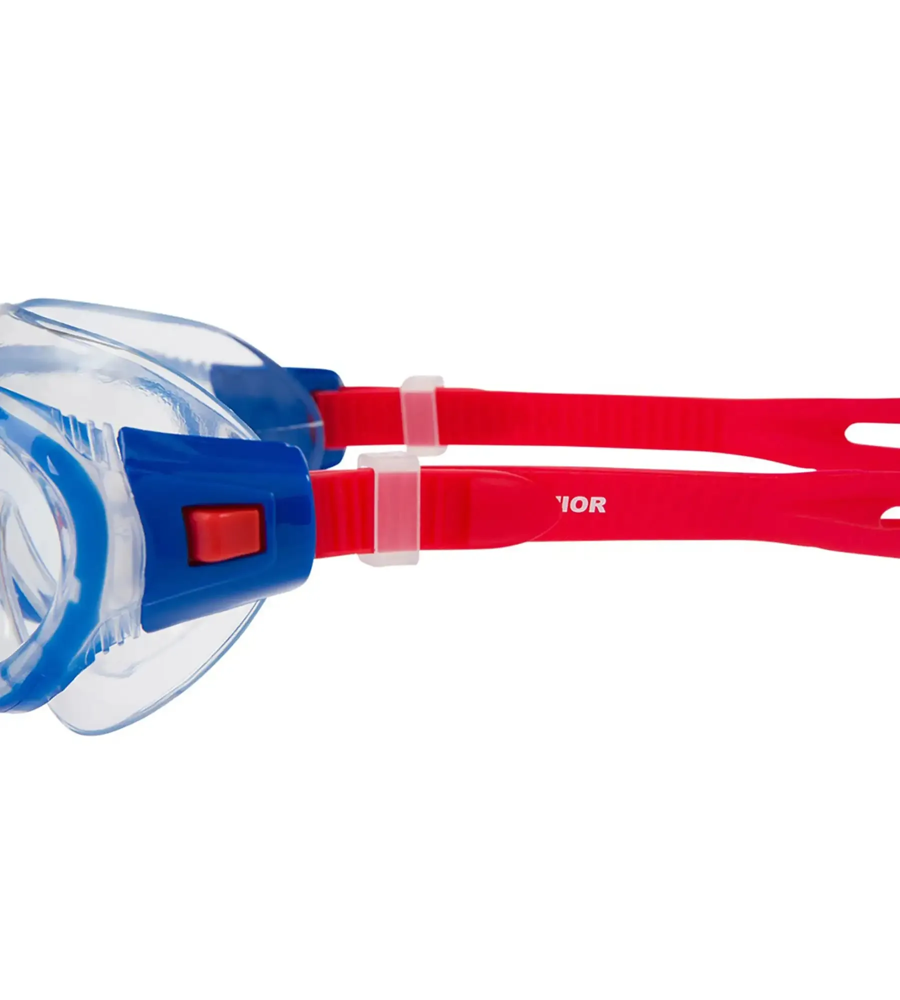 Unisex Junior Rift Clear-Lens Goggles - Lava Red & Beautiful Blue