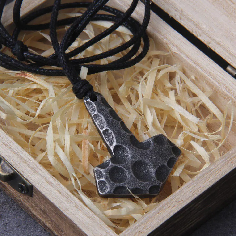 Viking Necklace Traditional Mjolnir Pendant