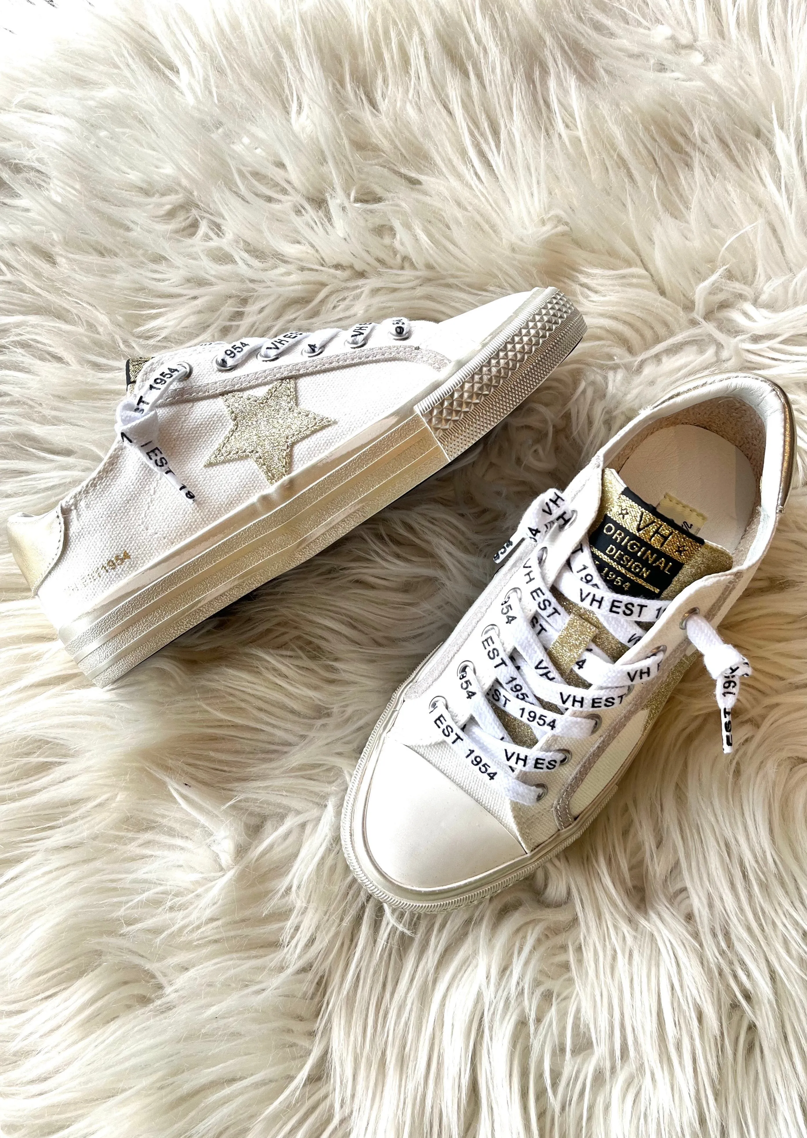 Vintage Havana Alive White Gold Sneaker