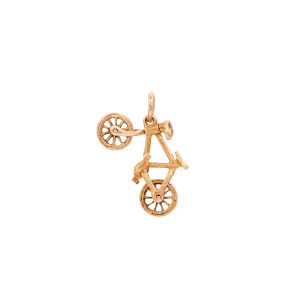 Vintage Out and About Bicycle Charm