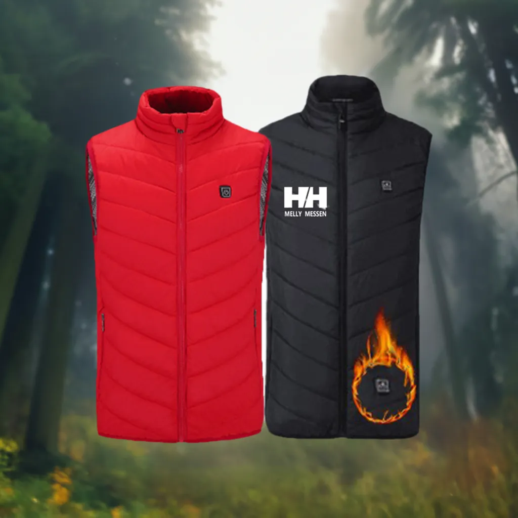 Warm Unisex Winter USB Infrared Heating Vest: Electric Heating Jacket