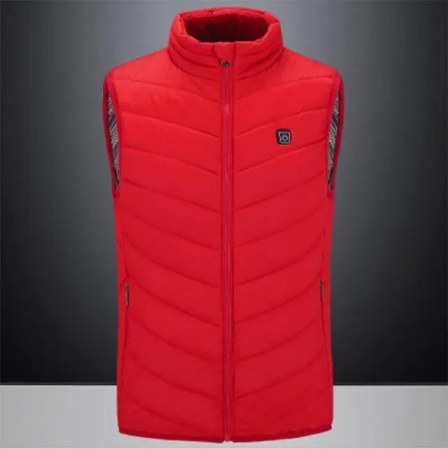 Warm Unisex Winter USB Infrared Heating Vest: Electric Heating Jacket