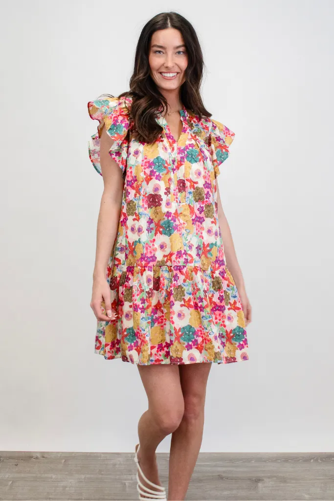 Wildflowers Bloom Mini Dress