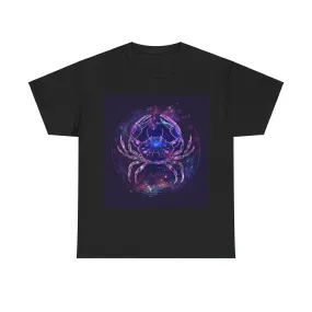 Zodiac Cancer Unisex Heavy Cotton Tee